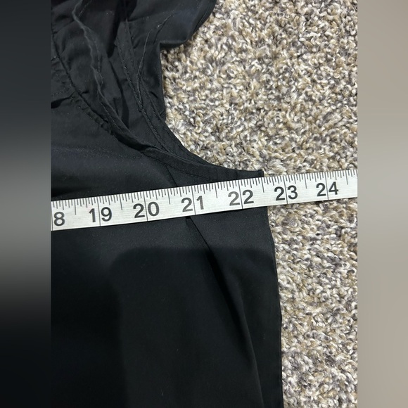 Baby Phat Y2K vintage black button up midi dress with ruffled cap sleeve size 1X - Picture 8 of 14